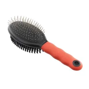 SPAZZOLA COMBINATA GRO 5928 PER CANI CON OGNI TIPO DI PELO