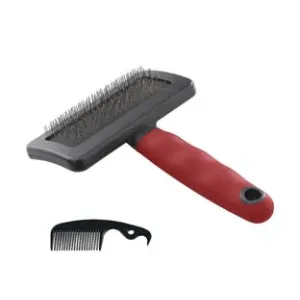 SPAZZOLA CARDATRICE GRO 5946 LARGE PER CANI PELO MEDIO E LUNGO