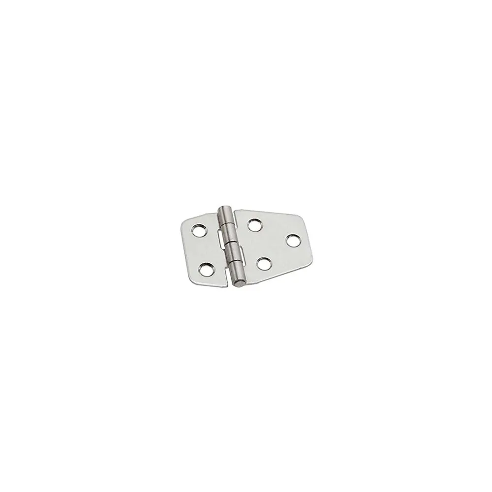 CERNIERE PER NAUTICA A BISCOTTO ASIMMETRICHE IN ACCIAIO INOX ART.852IN