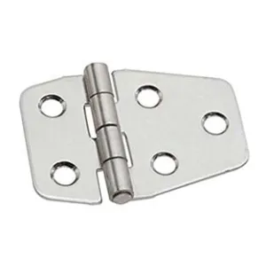 CERNIERE PER NAUTICA A BISCOTTO ASIMMETRICHE IN ACCIAIO INOX ART.852IN