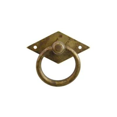 MANIGLIE PER MOBILI SNODATE MOD.12230 IN OTTONE ANTICATO