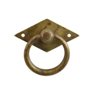 MANIGLIE PER MOBILI SNODATE MOD.12230 IN OTTONE ANTICATO