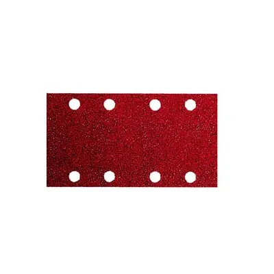 FOGLI CARTA ABRASIVA FORATA CON VELCRO PER LEVIGATRICI