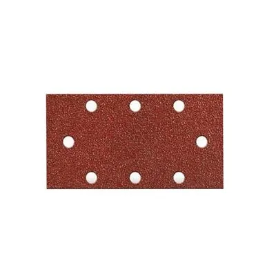 FOGLI CARTA ABRASIVA FORATA CON VELCRO PER LEVIGATRICI FORI A CIRCOLO