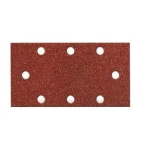 FOGLI CARTA ABRASIVA FORATA CON VELCRO PER LEVIGATRICI FORI A CIRCOLO