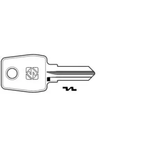 CHIAVI PER CILINDRI EURO LOCKS 5 SPINE PICCOLE EU13R