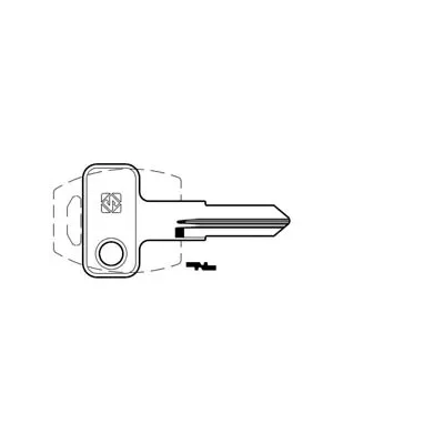 CHIAVI PER CILINDRI MERONI 4 SPINE PICCOLE MER35R