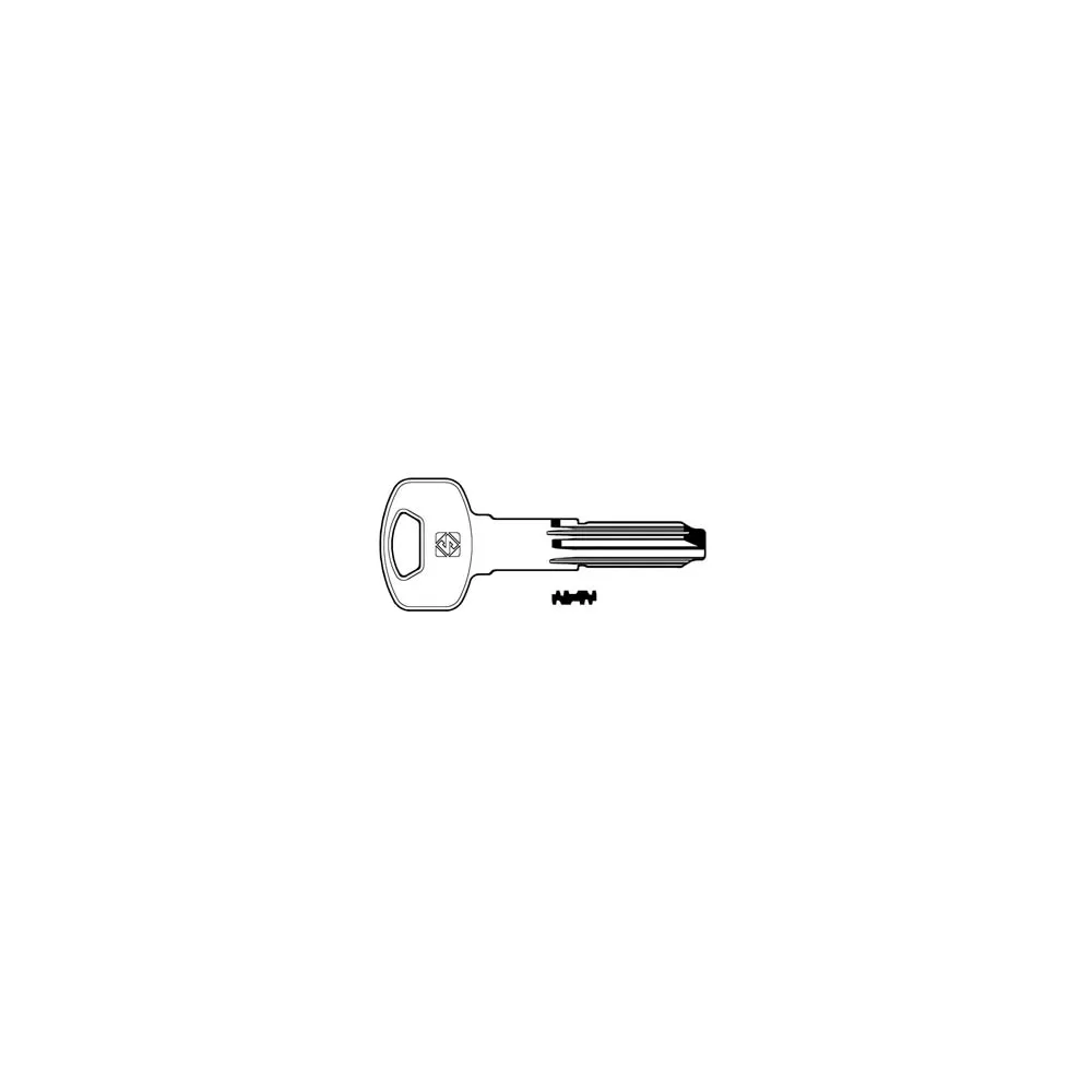 CHIAVI PUNZONATE PER CILINDRI YALE 6 SPINE YA90