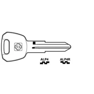 CHIAVI PER CILINDRI ALPHA 5 SPINE PICCOLE