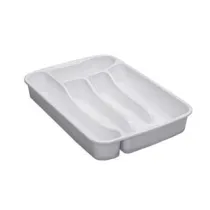 PORTAPOSATE 5 POSTI LINEA PRIMAVERA IN POLIPROPILENE COLORE BIANCO