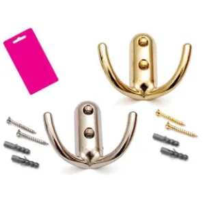 GANCI DOPPIO IN BLISTER