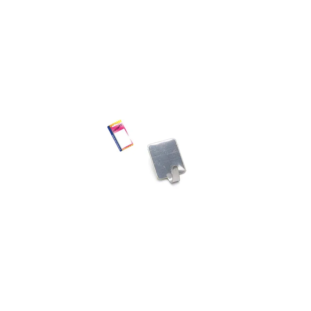 GANCI ADESIVI INOX IN BLISTER