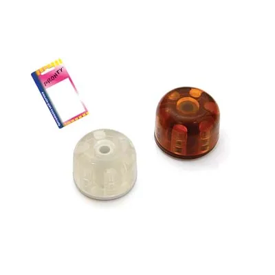 FERMAPORTA ADESIVO BIRILLO Ø MM.30X25 CON FORO VITE IN BLISTER