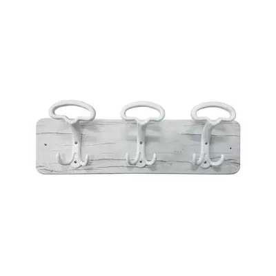 PORTABITI SHABBY CHIC 3 POSTI BIANCO