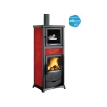 STUFA A LEGNA TERMOROSSELLA PLUS C/FORNO 165 11