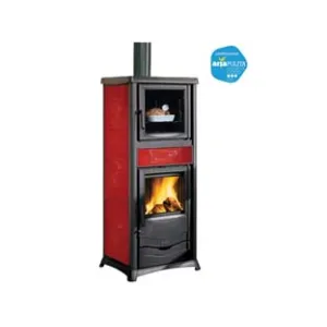 STUFA A LEGNA TERMOROSSELLA PLUS C/FORNO 165 11