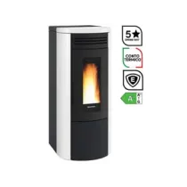 STUFA A PELLET COSTANZA IDRO 5.0 WI-FI 16 KW BIANCA (CONTO TERMICO)