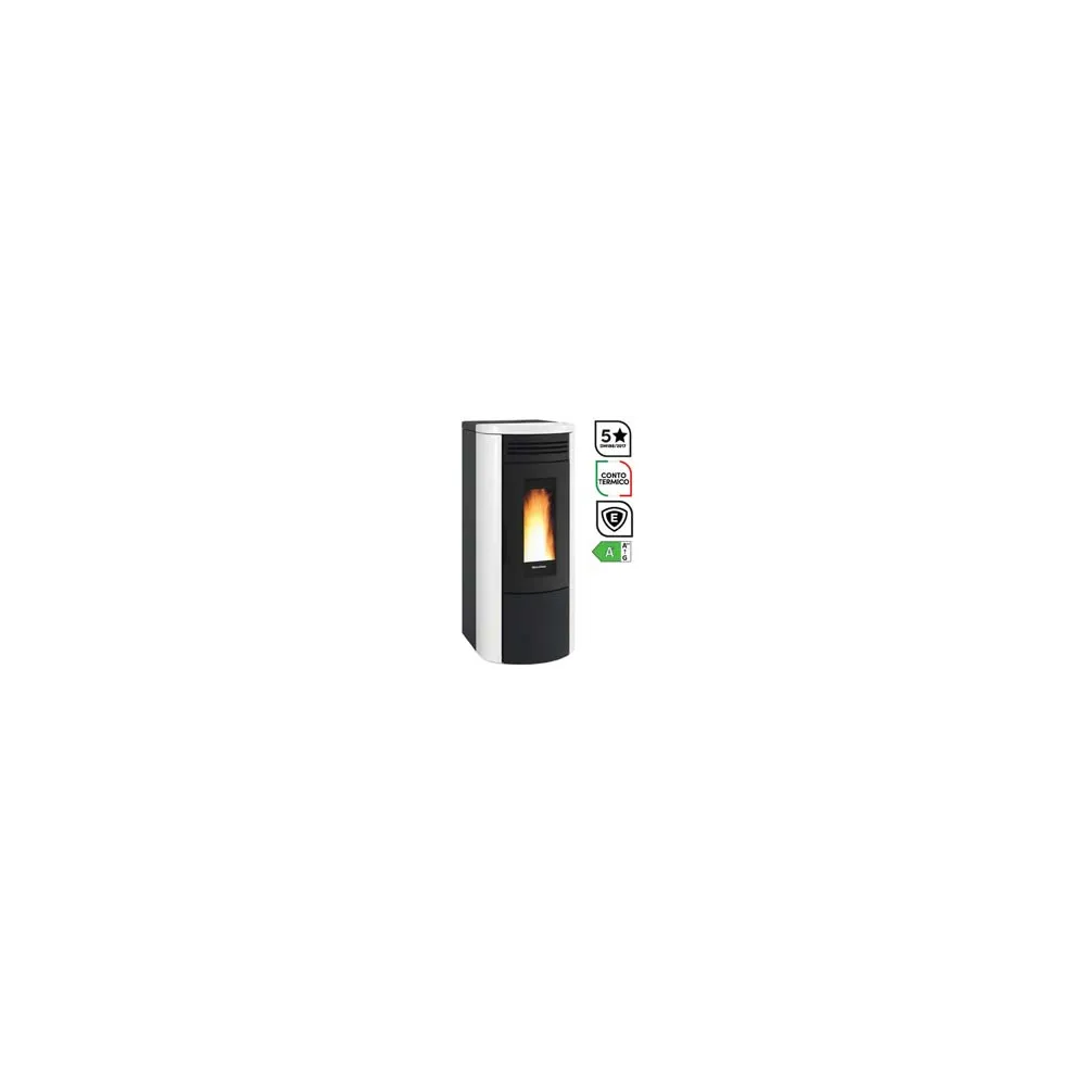 STUFA A PELLET COSTANZA IDRO 5.0 WI-FI 16 KW BIANCA (CONTO TERMICO)