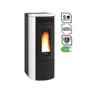 STUFA A PELLET COSTANZA IDRO 5.0 WI-FI 16 KW BIANCA (CONTO TERMICO)