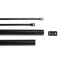 ASTE E COPERTURE VERNICIATE NERE 94100205 PER MANIGLIONE ANTIPANICO