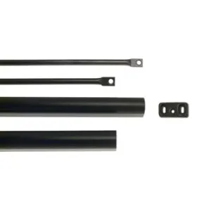 ASTE E COPERTURE VERNICIATE NERE 94100205 PER MANIGLIONE ANTIPANICO