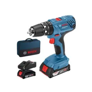 TRAPANO AVVITATORE 2 BATTERIE LITIO 18V PERCUSS. (GSB 18V-21)