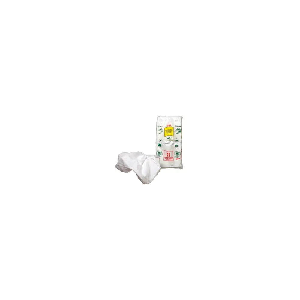 PEZZAME BIANCO DI CAMICERIA DI COTONE CONF. KG.2