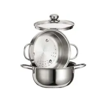 VAPORIERA STAR IN ACCIAIO AISI 430 CON CESTELLO