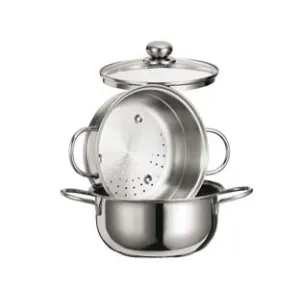 VAPORIERA STAR IN ACCIAIO AISI 430 CON CESTELLO