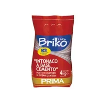 K2 LINEA BRIKO INTONACO PRONTO BASE CEMENTO BIANCO IN POLVERE