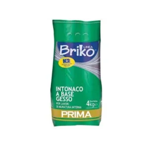 K2 LINEA BRIKO INTONACO BASE GESSO BIANCO IN POLVERE RASANTE
