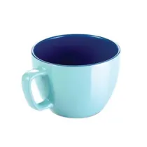 TAZZA JUMBO "CREMA SHINE" AZZURRA ML.600
