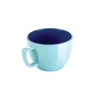 TAZZA JUMBO "CREMA SHINE" AZZURRA ML.600