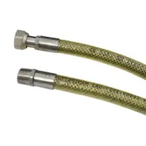TUBO GAS FLESSIBILE IN ACCIAIO INOX CON GUANINA MF
