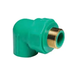 CURVA 90° FILETTATA MASCHIO IN PPR PN25