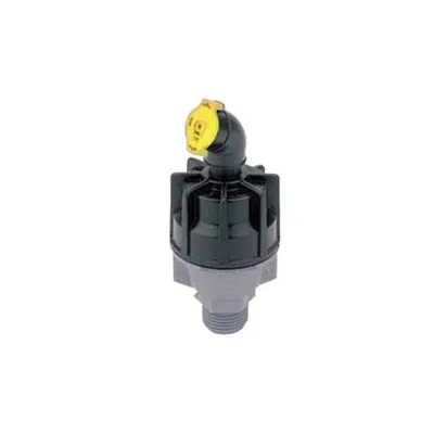 IRRIGATORE DA 1/2" A SFERA AUTOCOMPENSANTE IN PLASTICA (SUPER 10)