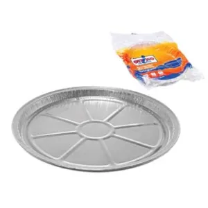 VASCHETTA TONDA PER TORTA GRANDE IN ALLUMINIO