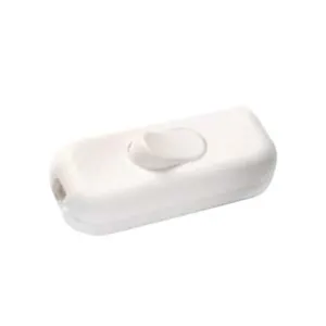 INTERRUTTORE PASSAFILO UNIPOLARE BIANCO
