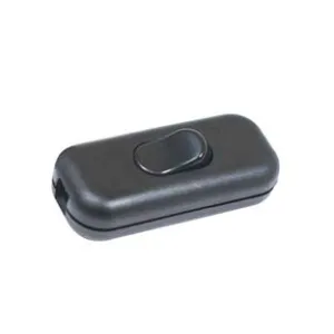 INTERRUTTORE PASSAFILO UNIPOLARE NERO