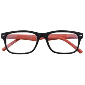 OCCHIALE LETTURA MONTATURA POLICARBONATO NERO/ROSSO B3