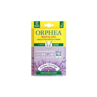 SALVALANA FOGLIETTI PER CASSETTI E ARMADI AL PROFUMO DI LAVANDA