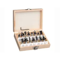 FRESE IN SERIE 15 PEZZI PER FRESATRICE VERTICALE CON CODOLO MM.8