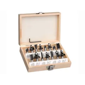 FRESE IN SERIE 15 PEZZI PER FRESATRICE VERTICALE CON CODOLO MM.8