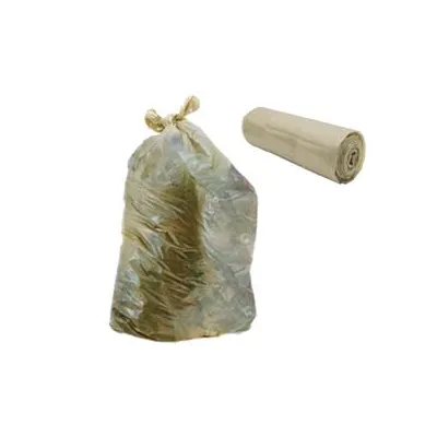 SACCO CONDOMINIALE LDPE IN ROTOLO AMBRA TRASPARENTE