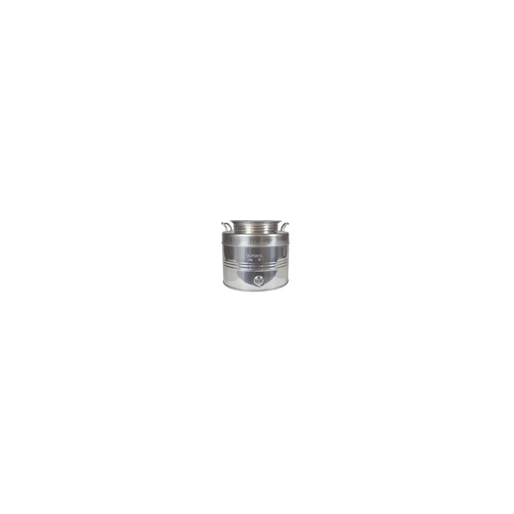FUSTO INOX PER OLIO GRAFFATO LT.20