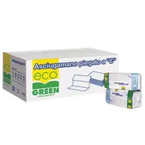 CARTA ASCIUGAMANI PIEGATA A "C" ECO