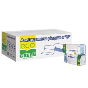 CARTA ASCIUGAMANI PIEGATA A "C" ECO