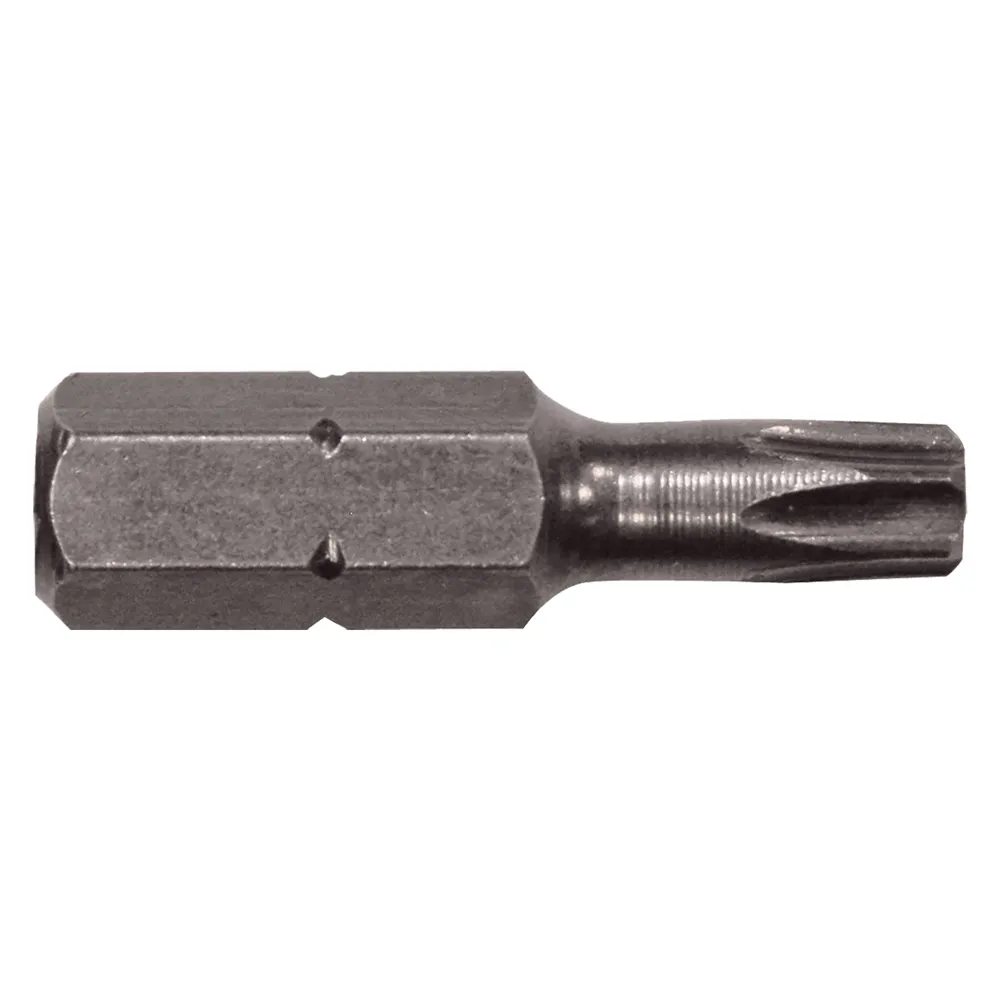 INSERTI PER VITI IMPRONTA TORX TX 7 x 25 mm - cf.10 pz INSERTI PER VITI IMPRONTA TORX TX 7 x 25 mm - cf.10 pz
