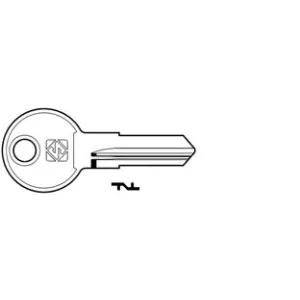 CHIAVI PER CILINDRI EURO LOCKS 5 SPINE PICCOLE EU10R