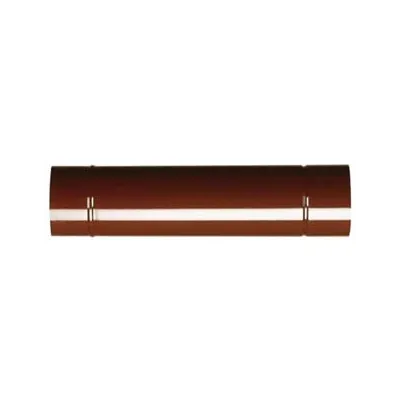 TUBO PORCELLANATO PER STUFE A LEGNA MARRONE "ALA SMALTO CLASSIC"